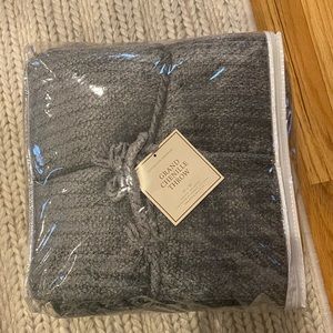 Restoration Hardware Grand Chenille Throw Blanket